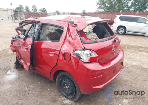 2017 Mitsubishi Mirage Es z USA, uszkodzony, nr VIN ML32A3HJ0HH009351